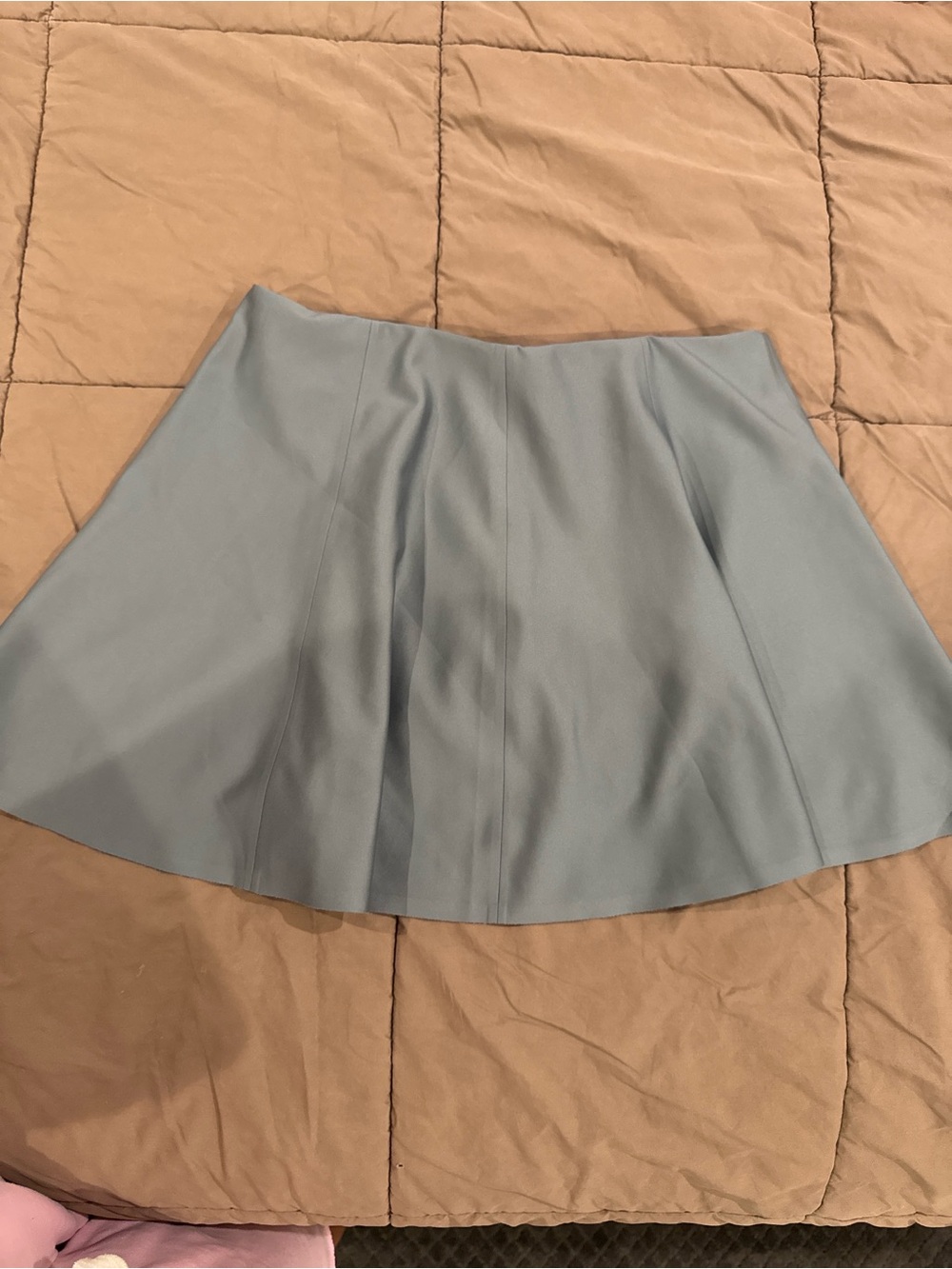 ๐ Alo Slate Blue A-Line Mini Skirt
